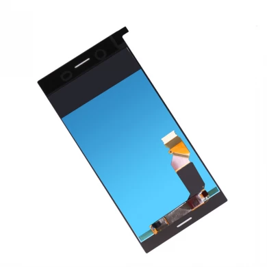 5.46 "Altın Telefon LCD Dokunmatik Ekran Sony Xperia XZ Premium G8142 G8141 Ekran Digitizer