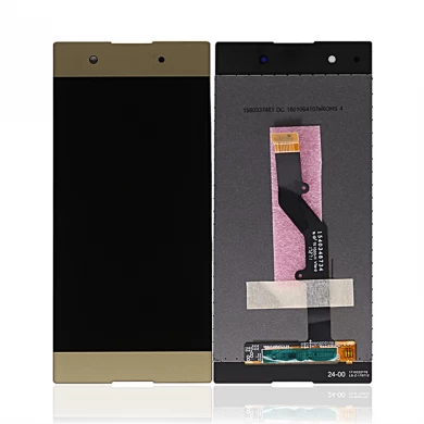5.5 "الهاتف الخليوي الأسود LCD شاشة تعمل باللمس استبدال محول الأرقام لسوني XPERIA XA1 زائد