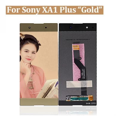 5,5 "Noir téléphone portable LCD écran tactile numériseur de numérisation pour Sony Xperia XA1 Plus Affichage