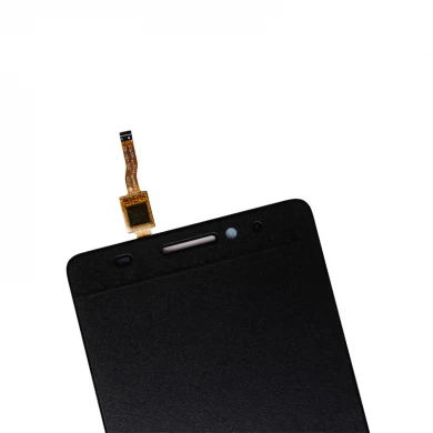5.5 "Siyah Beyaz Telefon LCD Ekran Lenovo A7000 LCD için Dokunmatik Ekran Digitizer Meclisi