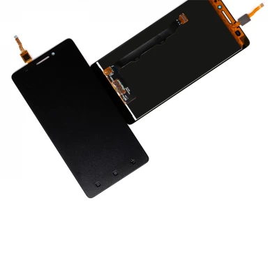 5.5 "Black White LCD LCD Pantalla táctil Montaje digitalizador para LENOVO A7000 LCD