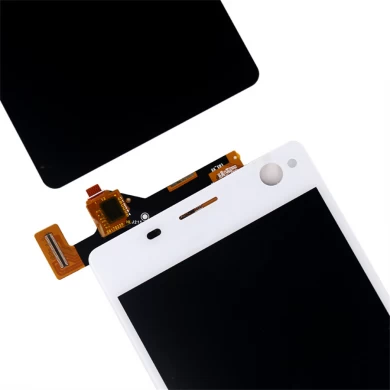 5,5 "LCD do telefone celular para Sony C4 LCD Display Touch Screen Digitador Assembly Substituição Branco