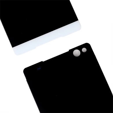 6.0 "Digitador de tela de toque LCD para Sony Xperia C5 Ultra Display Montagem de Telefone Móvel Branco