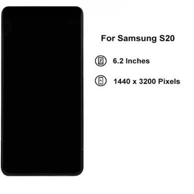 6.2 "Samsung S20 LCDタッチスクリーンディスプレイアセンブリ用LCD携帯電話