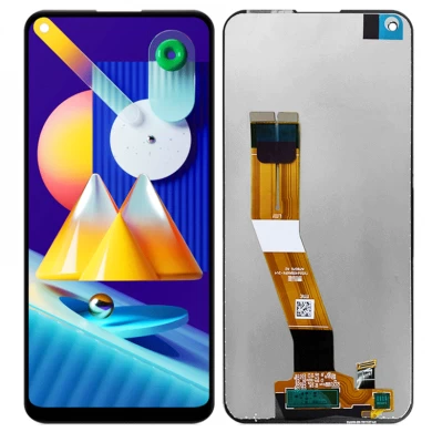 6.22 "LCD para Samsung Galaxy M1115 Mostrar pantalla táctil Azul / Oro / Blanco