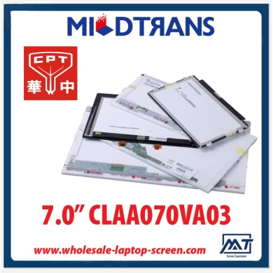 7.0" CPT CCFL backlight laptop LCD panel CLAA070VA03 800×480   