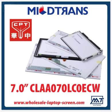 7.0" CPT WLED backlight laptop TFT LCD CLAA070LC0ECW 800×480 cd/m2 310 C/R 400:1 