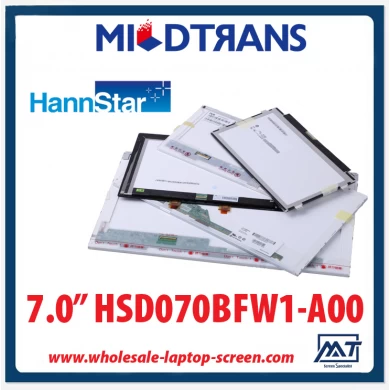 7,0 "HannStar без подсветки ноутбука с открытыми порами HSD070BFW1-A00 1024 × 600 кд / м2 0 C / R 800: 1