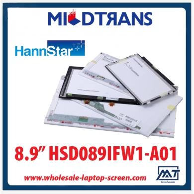 8,9 "HannStar rétroéclairage WLED ordinateur portable affichage LED HSD089IFW1-A01 1024 × 600 cd / m2 180 C / R 500: 1