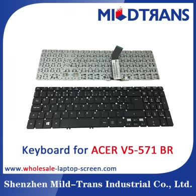 BR clavier pour ordinateur portable pour Acer v5-571