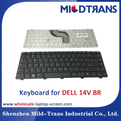 BR teclado laptop para Dell 14V