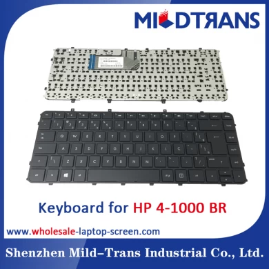 HP 4-1000 için br laptop klavye