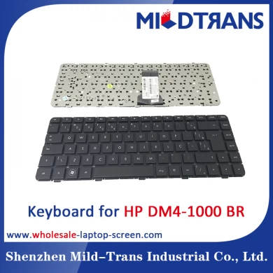 BR teclado portátil para HP DM4-1000