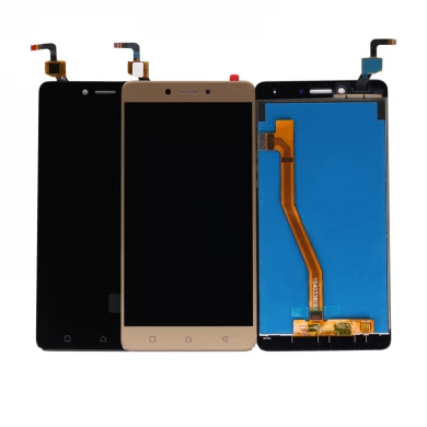 Schwarzweiß-Gold-LCD für Lenovo K6 Note LCD-Display Touchscreen Telefon-Digitalisierer-Baugruppe