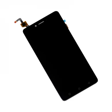 Black White Gold LCD para Lenovo K6 Note Pantalla LCD Pantalla táctil Conjunto digitalizador