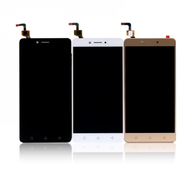 Черный Белый Золотой ЖК-дисплей для Lenovo K6 Примечание ЖК-дисплей Сенсорный экран Телефон Дигитайзер Узел