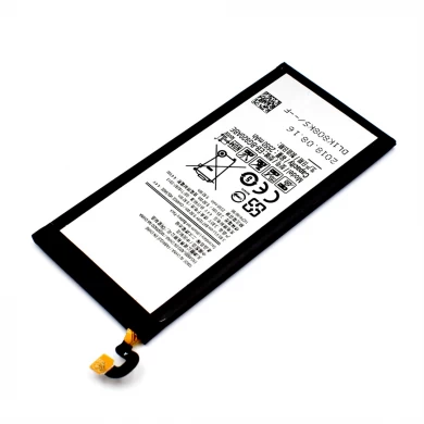 Bateria de telefone celular para Samsung Galaxy S6 G920 2550mAh bateria recarregável removível
