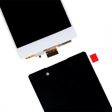 Téléphone portable LCD 5.2 "Noir Remplacement du numériseur à écran tactile SONY Z3 + Z4
