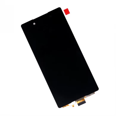 携帯電話LCD 5.2 "Sony Z3 + Z4ディスプレイLCDタッチスクリーンデジタイザのための黒の置き換え