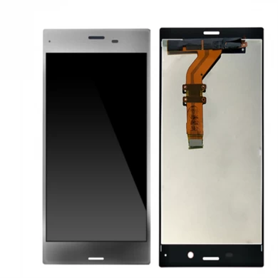 Pantalla LCD del teléfono celular 5.5 "Reemplazo blanco para Sony Xperia XZ Pantalla táctil digitalizador
