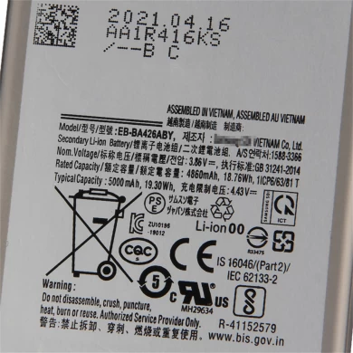 Samsung A326 A426 A426 A32 A725 A32 A72 A42のためのEB-BA426ABYの交換用バッテリー