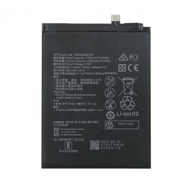 Prix usine batterie de vente chaude HB486486ECW 4200mAh Batterie pour batterie Huawei P30 Pro