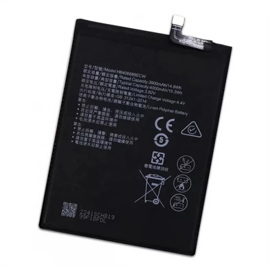 Per Huawei Y9 2019 3900mAh HB406689ECW Batteria per la sostituzione della batteria della batteria Li-ion batteria
