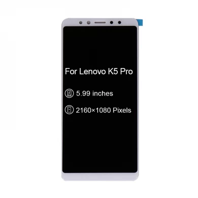 Lenovo K5 Pro L38041 LCDディスプレイタッチスクリーンデジタイザ携帯電話アセンブリの取り替え