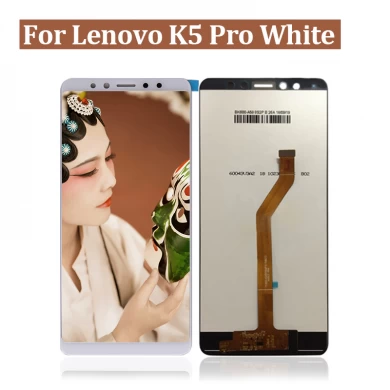 Para Lenovo K5 Pro L38041 LCD Display Touch Screen Digitador Mobile Phone Assembly Substituição