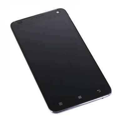 Para Lenovo S580 LCD Display Mobile The Touch Screen Digitalizador Montagem Substituição
