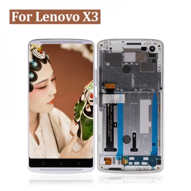 レモンX X 3 C 50 LCDディスプレイ電話タッチスクリーンデジタイザアセンブリのためのLenovo Vibe X3のための
