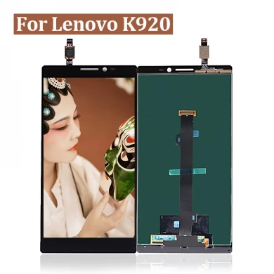 Lenovo Vibe Z2 Pro K920 Cep Telefonu LCD Ekran Dokunmatik Ekran Digitizer Meclisi Siyah
