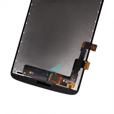 ل LG Q7 X210 الهاتف المحمول شاشة LCD شاشة تعمل باللمس أجزاء استبدال الجمعية محول الأرقام