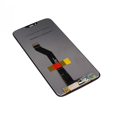 모토 G7 전원 XT1955 LCD 디스플레이 터치 스크린 디지타이저 휴대 전화 어셈블리 교체
