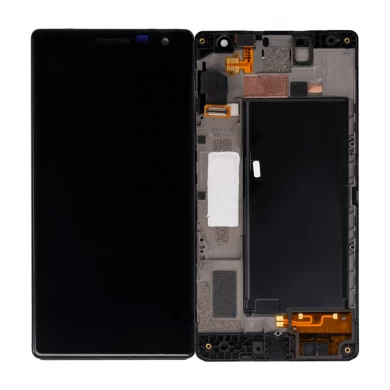 Nokia Lumia 730 735 LCD 화면 4.7 "터치 스크린 디지타이저 전화 어셈블리 교체