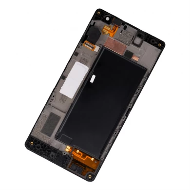 Nokia Lumia 730 735 LCD Ekran 4.7 "Dokunmatik Ekran Digitizer Telefon Meclisi Değiştirme ile
