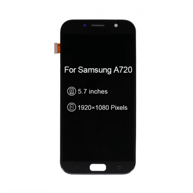 Samsung Galaxy A7 2017 A720 OLED Yedek Cep Telefonu Montaj Dokunmatik Ekran Digitizer OEM