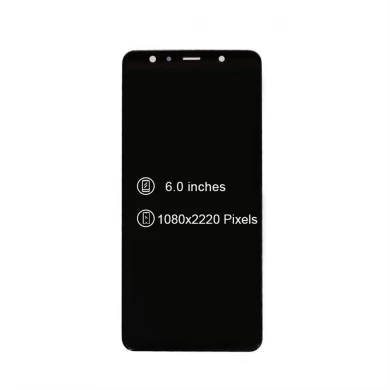 Para Samsung Galaxy A750 A7 2018 LCD Pantalla táctil digitalizador Montaje de teléfono móvil Reemplazo OEM TFT