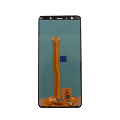 适用于三星Galaxy A750 A7 2018液晶触摸屏数字化器手机组件更换OEM TFT