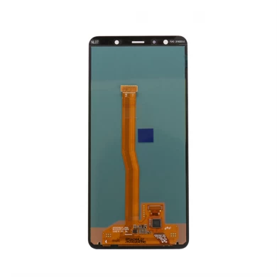 Pour Samsung Galaxy A750 A7 A7 2018 LCD Touch Screen Digitizer Mobile Téléphone Assembly Remplacement OEM TFT TFT