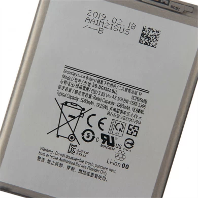 For Samsung Galaxy M30 M20 Battery 5000Mah Eb-Bg580Abu Phone Battery Replacement