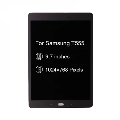 Samsung sekmesi için 9.7 T550 T551 T555 SM-T550 Ekran 9.7 inç LCD Dokunmatik Ekran Tablet Digitizer