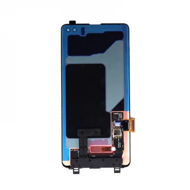 삼성 S10 Plus 6.4inch Molbile Phone 터치 스크린 OLED 블랙