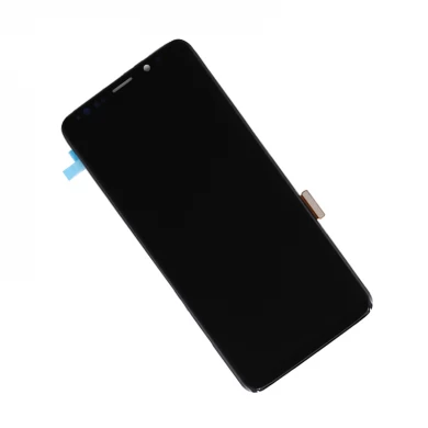 Para Samsung S9 LCD Touch Screeb Display Montagem Preto 5.8inch Tela OLED