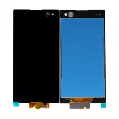 For Sony C3 Display Lcd Touch Screen Mobile Phone Digitizer Assembly Replacement White