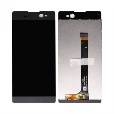 Para Sony Xperia Xa Ultra C6 F3211 LCD Pantalla táctil digitalizador Montaje de teléfono móvil Negro