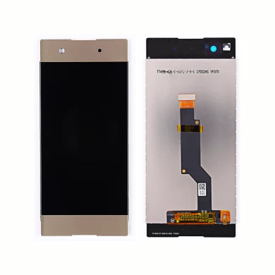 对于索尼Xperia XA1 G3116 G3121 G3123展示电话液晶触摸屏数字化器装配黑色