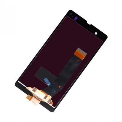 Per Sony Xperia Z L36H Display Assemblaggio del telefono cellulare LCD Touch Screen Digitizer Sostituzione