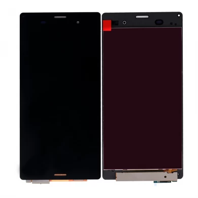 Para Sony Z3 L55U L55T D6603 D6653 Pantalla LCD Pantalla táctil Digitalizador Conjunto de teléfono negro