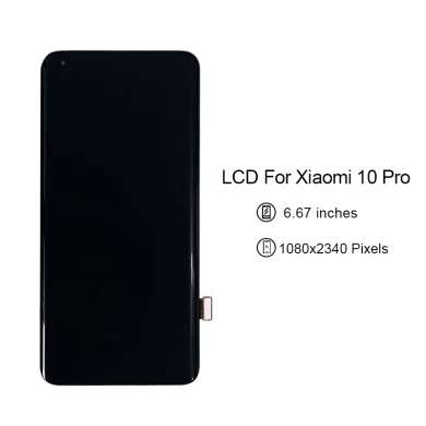 Per il display LCD del telefono cellulare Xiaomi Mi 10 Pro con assemblaggio digitizer touch screen
